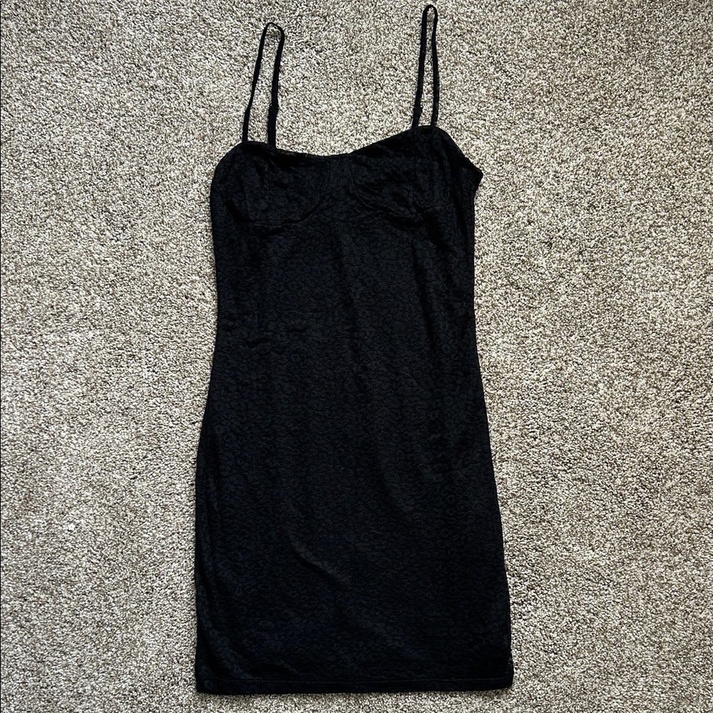 H&M Black Mini Dress, Size Small